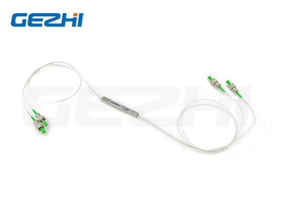 FTTH TTTX 2x2 PLC Splitter Pasywne komponenty światłowodowe ze stalową rurą