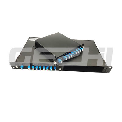 Typ złącza LC DWDM Mux Demux z wilgotnością względną 5%~95% i zużyciem energii ≤10W