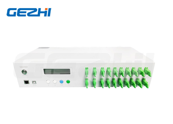 Przełącznik optyczny MxN Matrix Rackmount o wysokiej stabilności do sieci optycznej