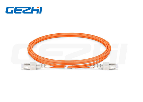 SC UPC do SC UPC Duplex OM1 Multimode Patch Cord dla sieci CATV
