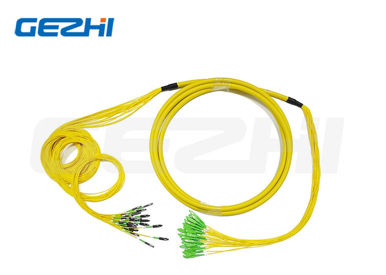 24 przewody Włókno G657A1 Pre-terminated MU To LC Optical Patch Cord dla FTTX