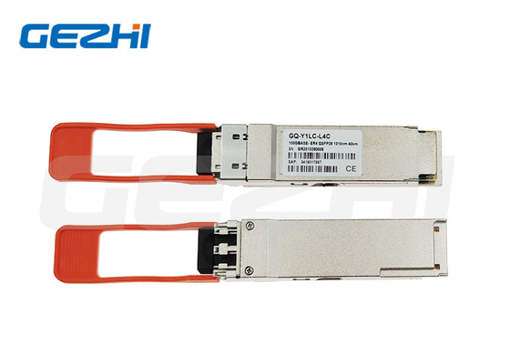 LR ER CWDW 100G QSFP28 Transceiver 1310nm 10km 20km 40km Moduł nadajnika optycznego