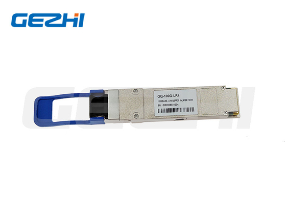 Centrum danych 100G QSFP28 Transceiver LR4 1310nm 10km Moduł LC LR4 100G