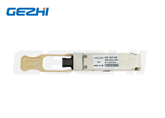 MPO 100G 850nm SR Moduł nadajnika optycznego DDM 100M QSFP28 Wsparcie OEM