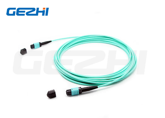 12F MPO (kobieta) - MPO (kobieta) 3,0 mm LSZH Fiber Patch Cable / Trunk Cable