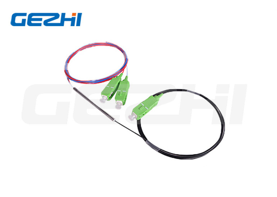 0.9mm Tube Fbt Fiber Optic Splitter Jednokomórkowy Multimodowy 1x2 1x3