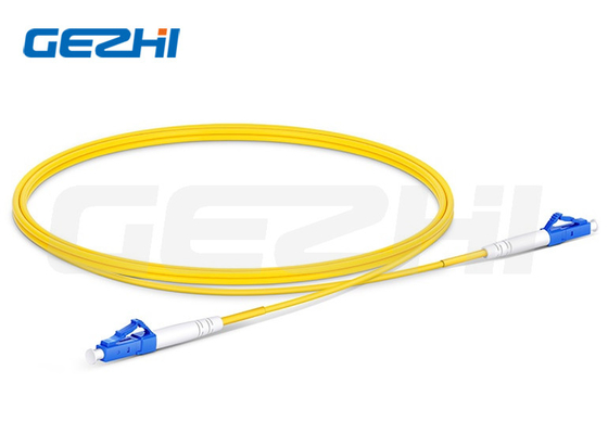OEM Single Mode Fiber Patch Cable LC/UPC To LC/UPC Simplex OS2 1310/1550nm