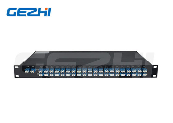 Moduł Mux Demux DWDM AAWG 40CH do montażu w szafie rack 1U z odstępem międzykanałowym 100 GHz i złączem LC/UPC