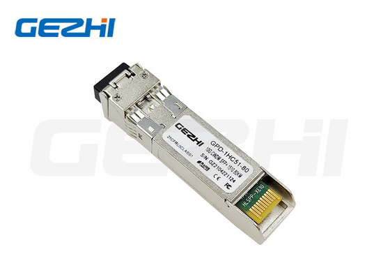 Moduł nadawczo-odbiorczy 10G CWDM SFP 1410 - 1610nm Złącze 10GBASE 80KM LC/UPC