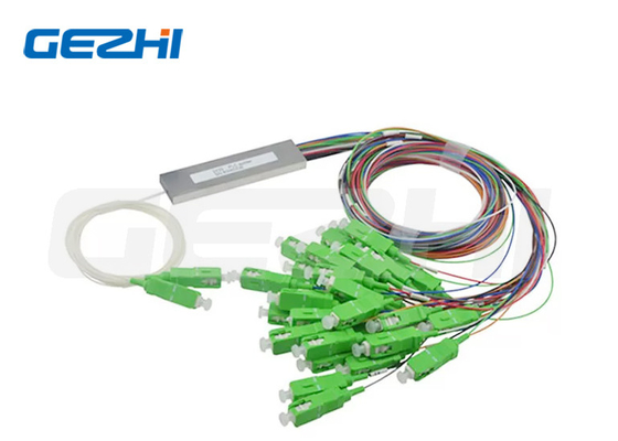 Mini sprzęgło 2 X 8 SC / APC Włóknooptyczny Splitter WDM 1.5M Do FTTH Box