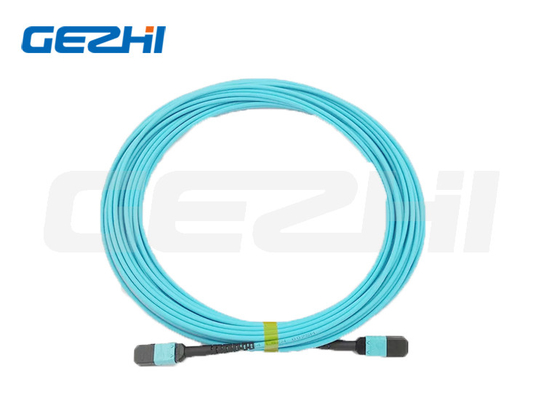 Kabel Gezhi MPO 12 włókien typu B Multimode OM4 Fiber Patch Cord