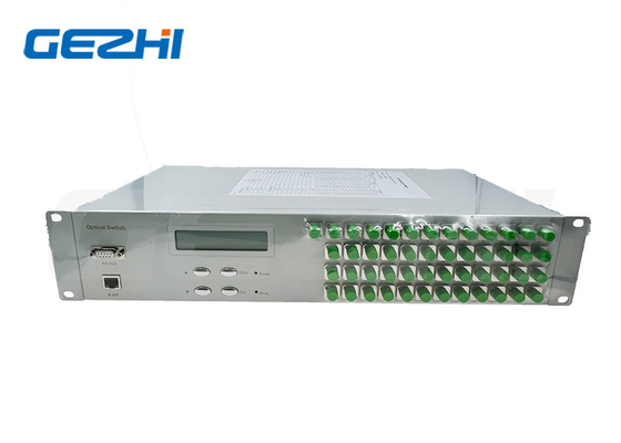 FSW 1x48 Przełącznik światłowodowy 19 cala 2U Rackmount 1260~1650nm Single Mode