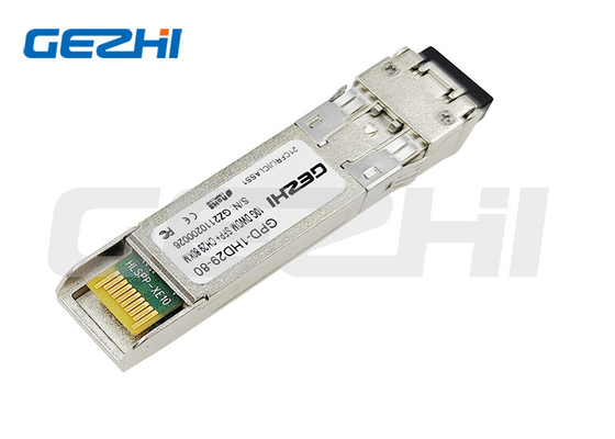 10GBASE SFP+ DWDM Transceiver optyczny Gęstości fal dzielenia długości fali Multiplexing 100% Kompatybilny