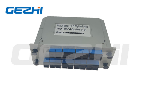 1x32 PLC Splitter Kaseta Plug-in Typ Optyczny Splitter Wstaw Kaseta Typ PLC Splitter