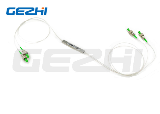 2X2 Mini PLC Włókno optyczne Splitter 2 Way Włókno optyczne PLC Splitter Z FC Connector