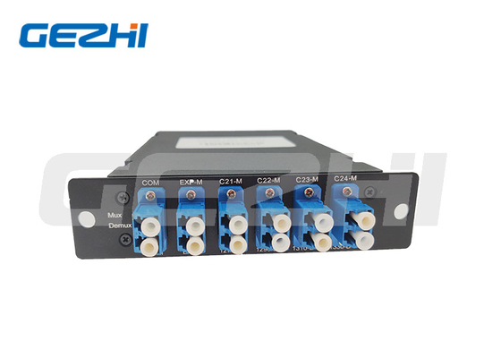 8-kanałowy moduł DWDM Wtykowy pakiet LGX Box DWDM Mux Demux Dual Fibre z LC UPC