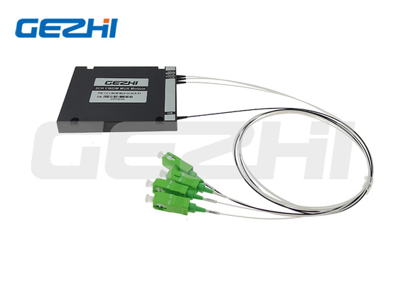 3CH CWDM Mux Module ABS Box z dostosowaną długością fali i złączem