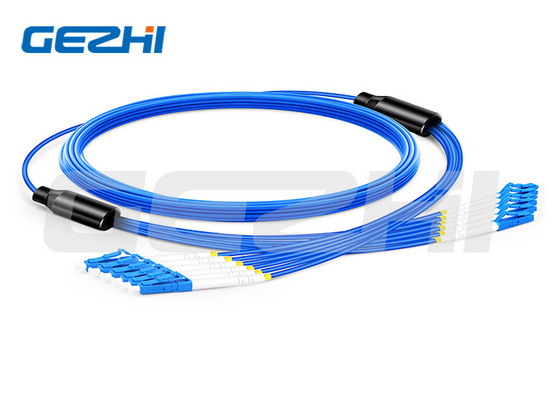 6 Włókna OS2 Jednorazowy LC/SC/FC/ST Cable o szerokości 3,0 mm