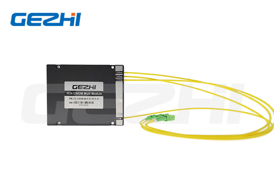 Multiplekser Optical 3CH CWDM MUX Module 5G Backbone Network 1310/1490/1550nm