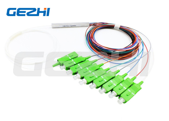 Włókno optyczne 1x4/1x8 Mini PLC Splitter G657A Typ włókna 3,8-24,5 dB Gwarantowana strata wstawienia