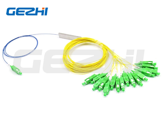 60x12x4mm PLC splitter światłowodowy G657A2 1x16 splitter światłowodowy