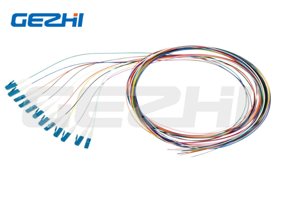 Fiber Optic Patch Cord Pigtail 12 Core LC/UPC SM bez płaszcza
