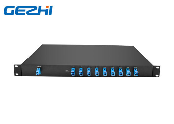 Upgrade Port LC PC Pigtailed Dual 1x8 Optyczny DWDM Mux