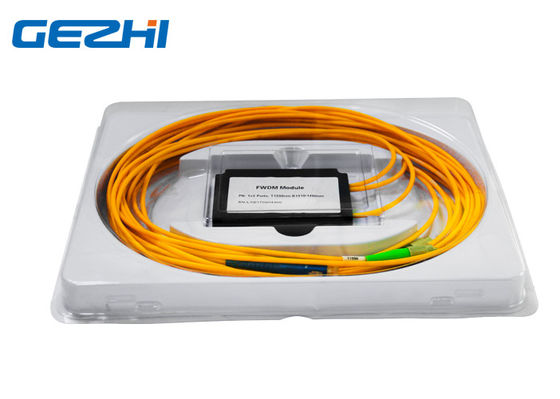 Transmisja 1550nm Odbicie 1x2 porty Moduł FWDM