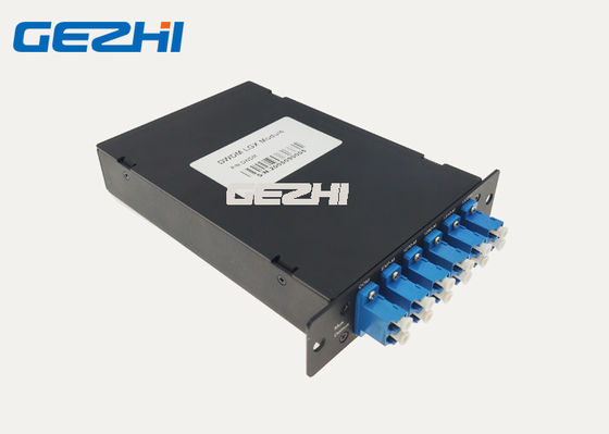 Włókno podwójne 100Ghz 1x4 Kanał pasywny DWDM Mux Moduł pasywny dwdm mux