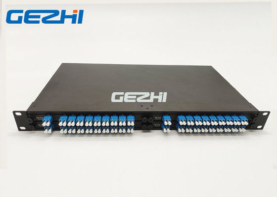 4 gniazda 19 cali 1U do montażu w szafie 1x8 CWDM pasywny multiplekser