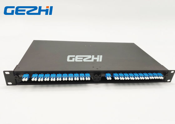 4-slotowy moduł 1U do montażu w szafie 100Ghz 8CH DWDM Mux Demux