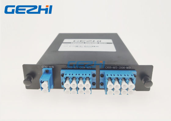 Podwójny moduł Fibre 8 Channel C40 Dense WDM Mux Demux