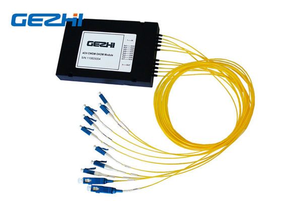 4CH Dwustronnie pojedyncze włókno CWDM OADM Dodaj Drop Mux Demux