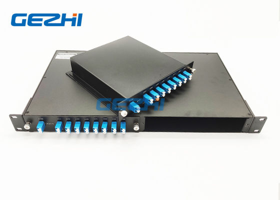LGX kaseta 8-kanałowa wtyczka CWDM Mux Demux Moduł LC / PC Duplex Adapter