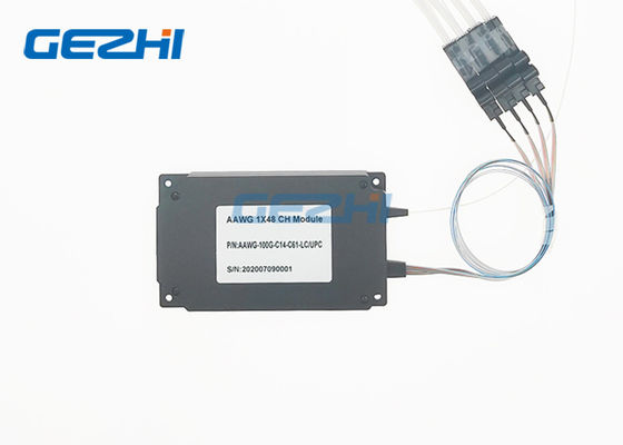 Transmisja WDM Moduł C Pasmo 40CH 100GHz Atermalny AWG Moduł DWDM
