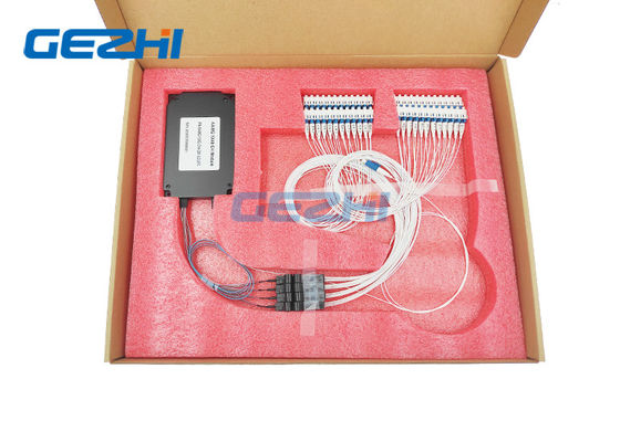 Złącze LC PC Płaski 48-kanałowy moduł AWG DWDM