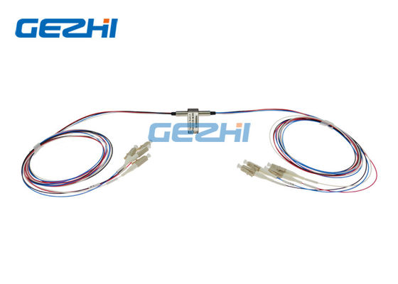 Złącze LC / UPC Mechaniczny przełącznik światłowodowy 4x4 850nm