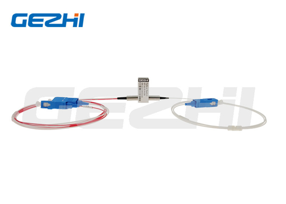Mechaniczny przełącznik światłowodowy 1650nm wielomodowy 500mW ze złączami FC SC LC