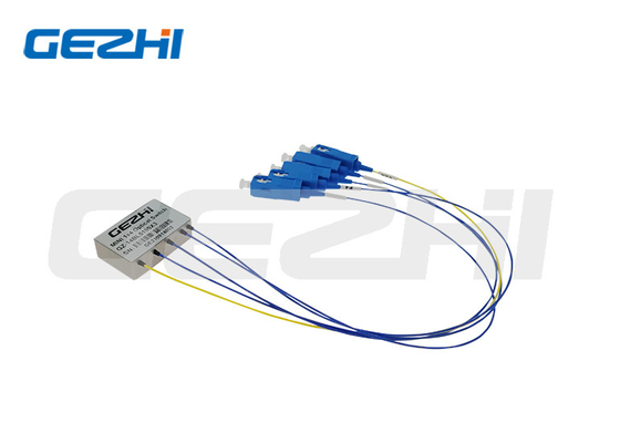 Mechaniczny przełącznik światłowodowy 1x4 FSW 900um Add Drop OM4 SMF